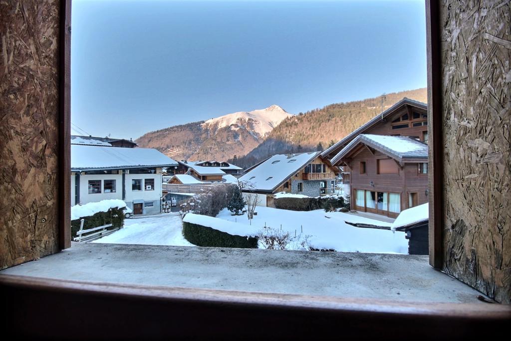 Appartement à 600m des remontées mécaniques, centre Morzine, chalet les Joux Exterior foto